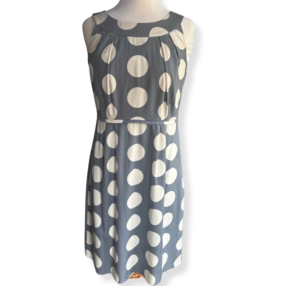 Boden Sleeveless Polka Dot Dress – Size US 12 ( UK 16) ✨
